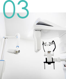 歯科用CTによる精密検査、診断